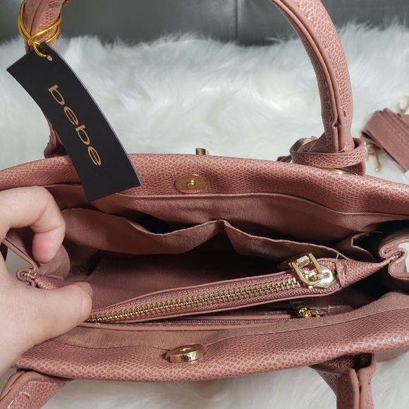 Bebe Evie small satchel handbag - Picture 8 of 16